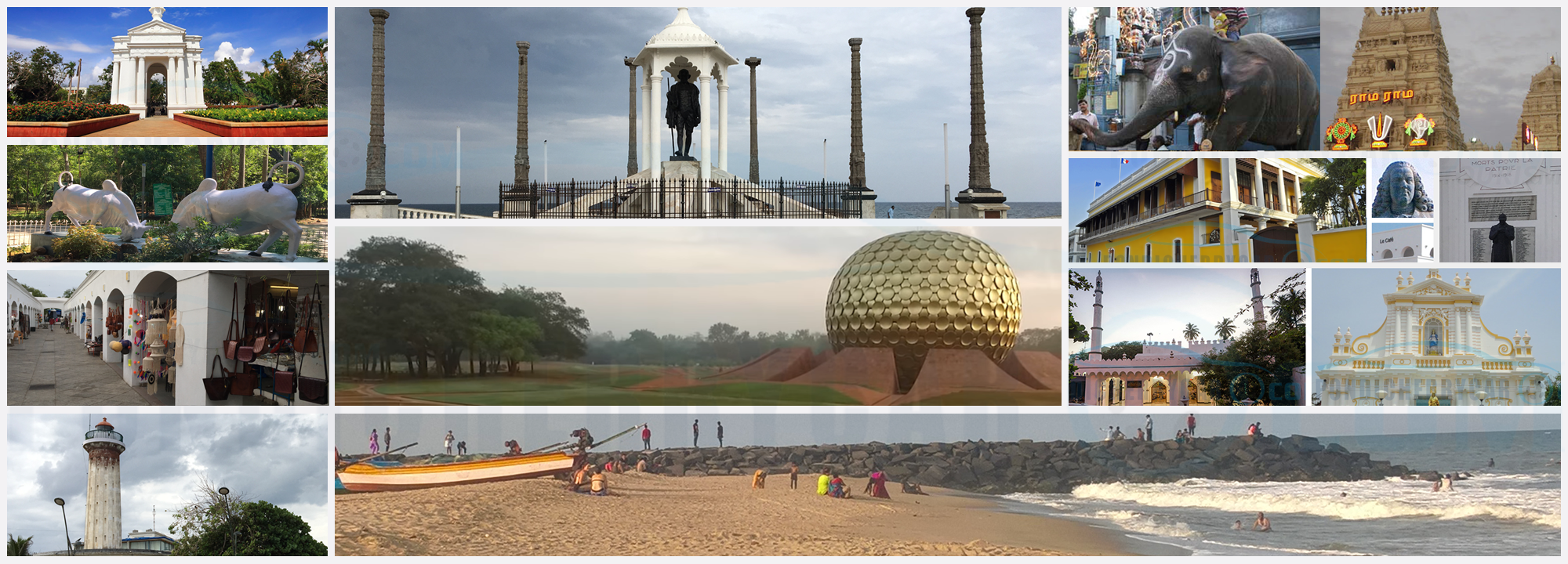 Pondicherry tour and sightseeing attractions